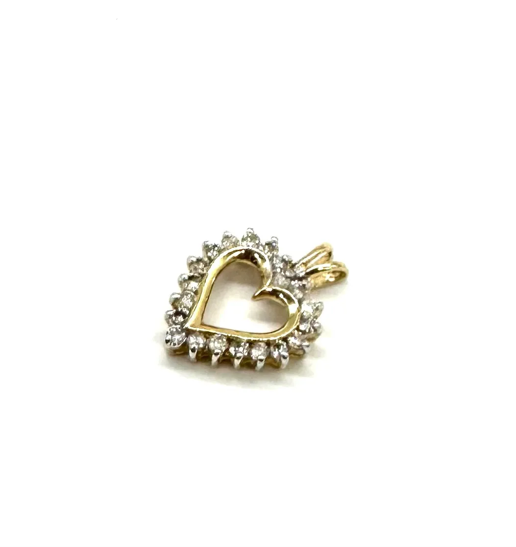 3/4 Ctw Diamond Heart Pendant