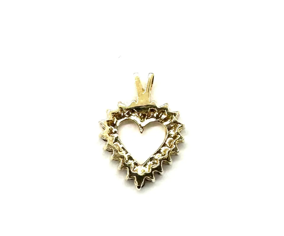 3/4 Ctw Diamond Heart Pendant