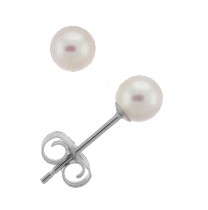 4.0-4.5mm Akoya Pearl Stud Earrings (SKU: 60500)