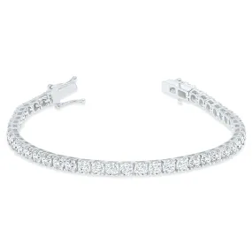 9 Carat Tw Diamond Tennis Bracelet In 14K White Gold