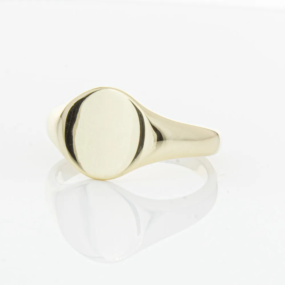 9ct Yellow Gold Classic Signet Ring