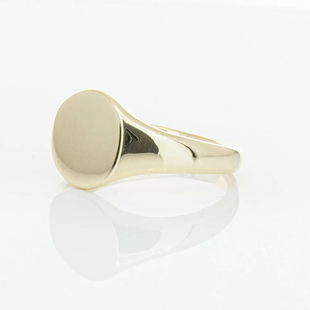 9ct Yellow Gold Classic Signet Ring