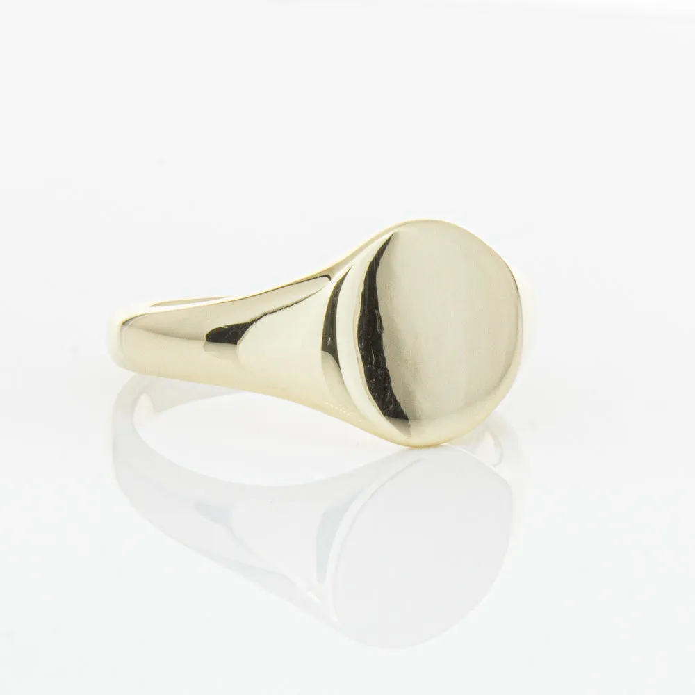 9ct Yellow Gold Classic Signet Ring