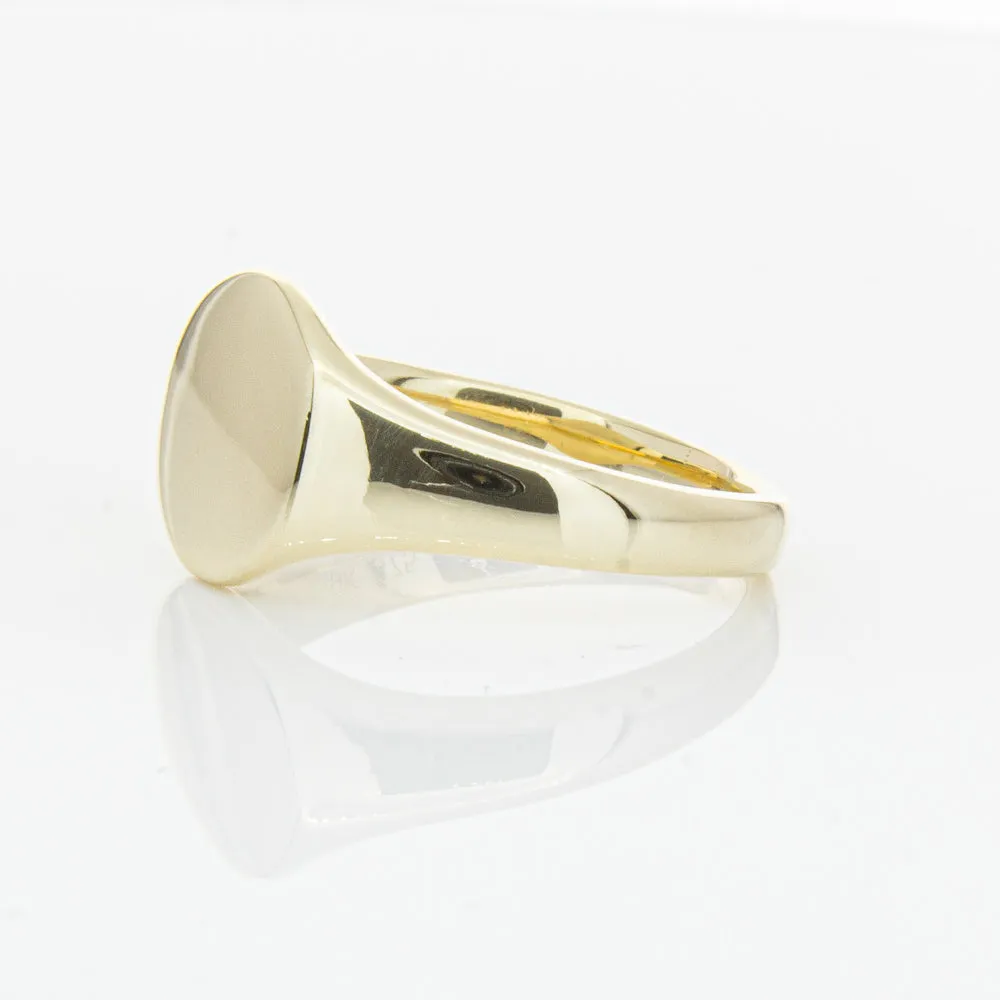 9ct Yellow Gold Classic Signet Ring