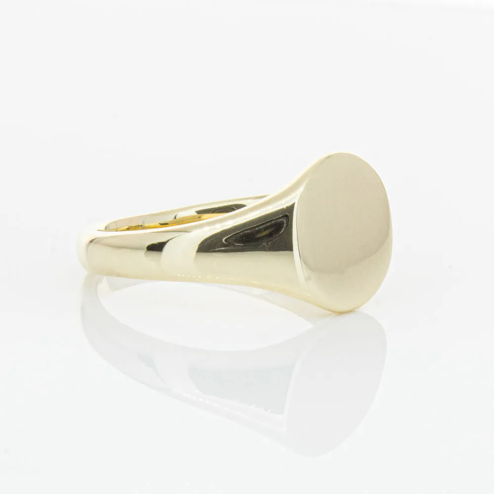 9ct Yellow Gold Classic Signet Ring