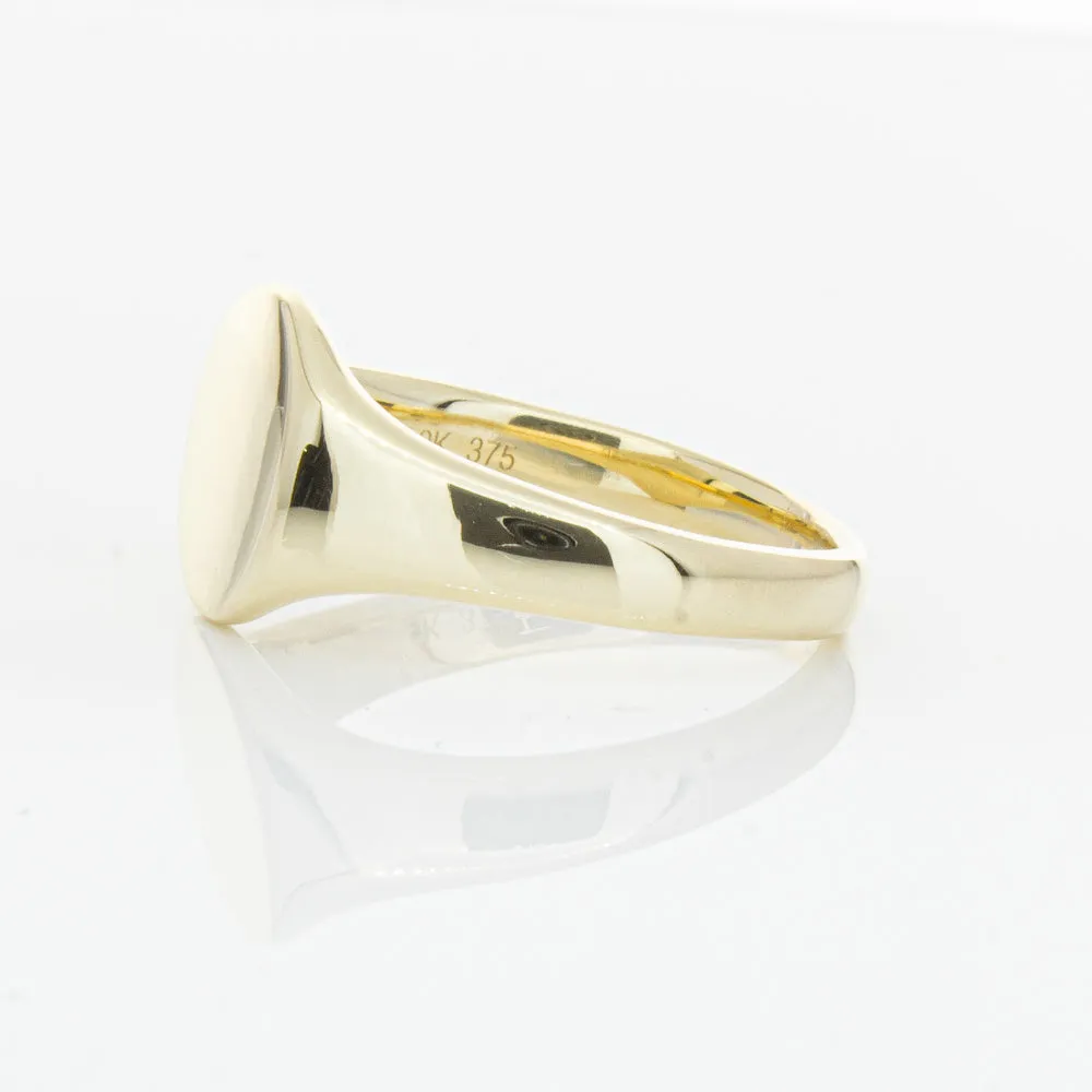 9ct Yellow Gold Classic Signet Ring