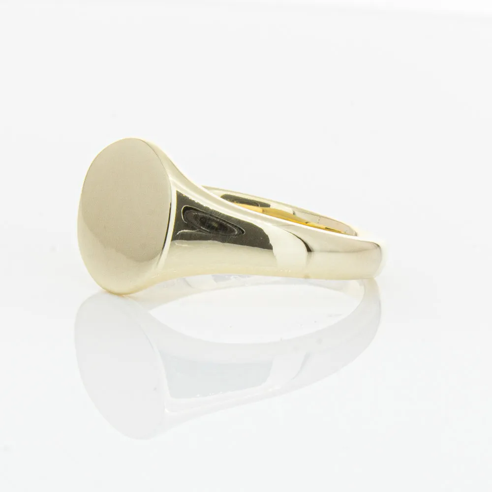 9ct Yellow Gold Classic Signet Ring