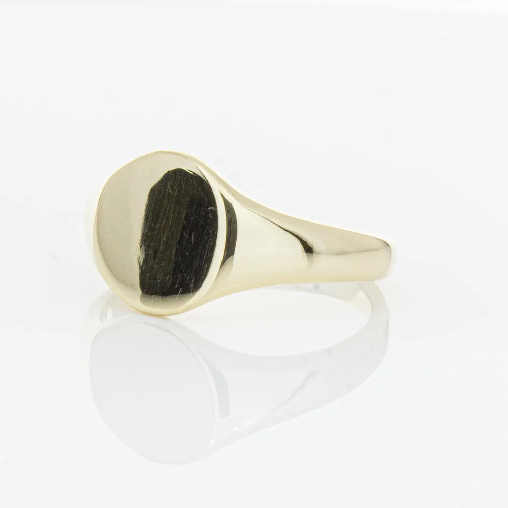 9ct Yellow Gold Classic Signet Ring