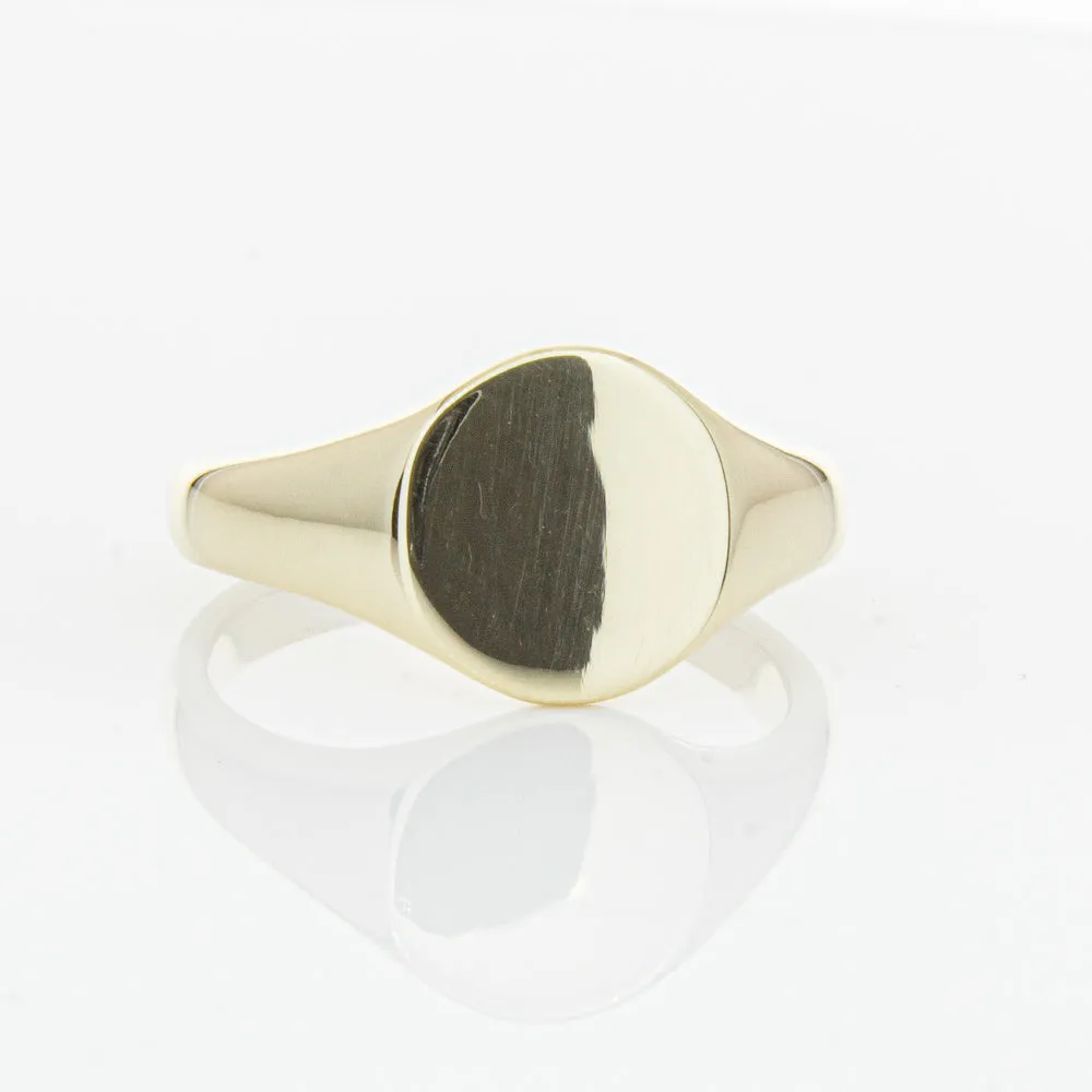 9ct Yellow Gold Classic Signet Ring