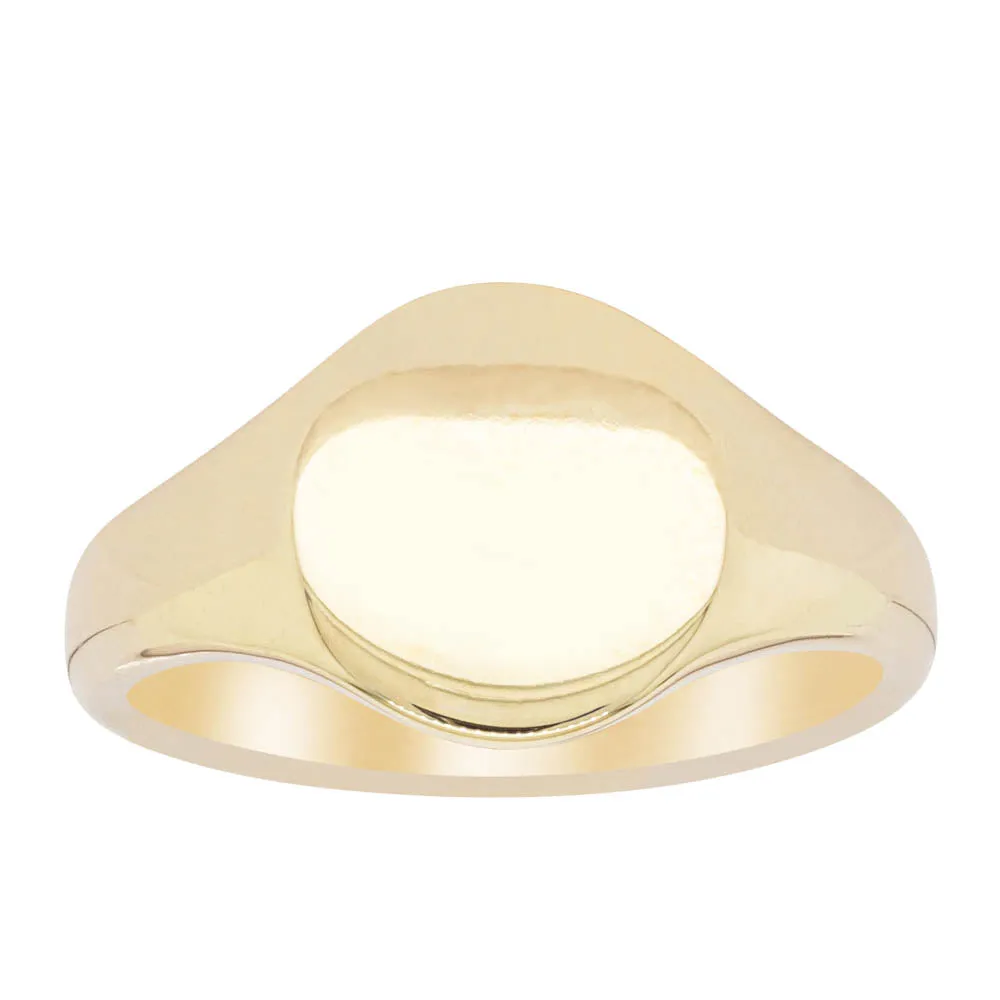 9ct Yellow Gold Classic Signet Ring