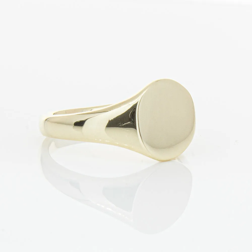 9ct Yellow Gold Classic Signet Ring