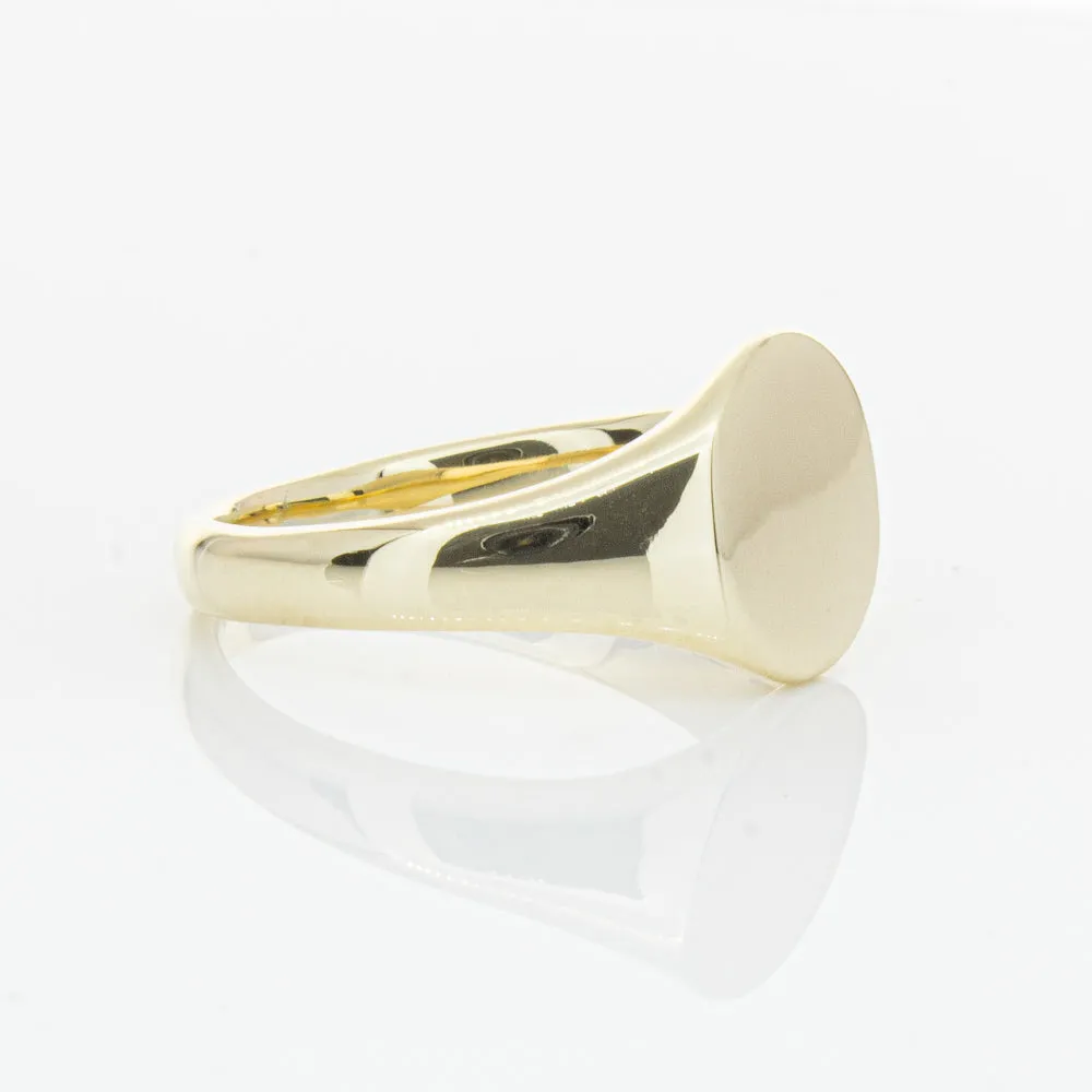 9ct Yellow Gold Classic Signet Ring