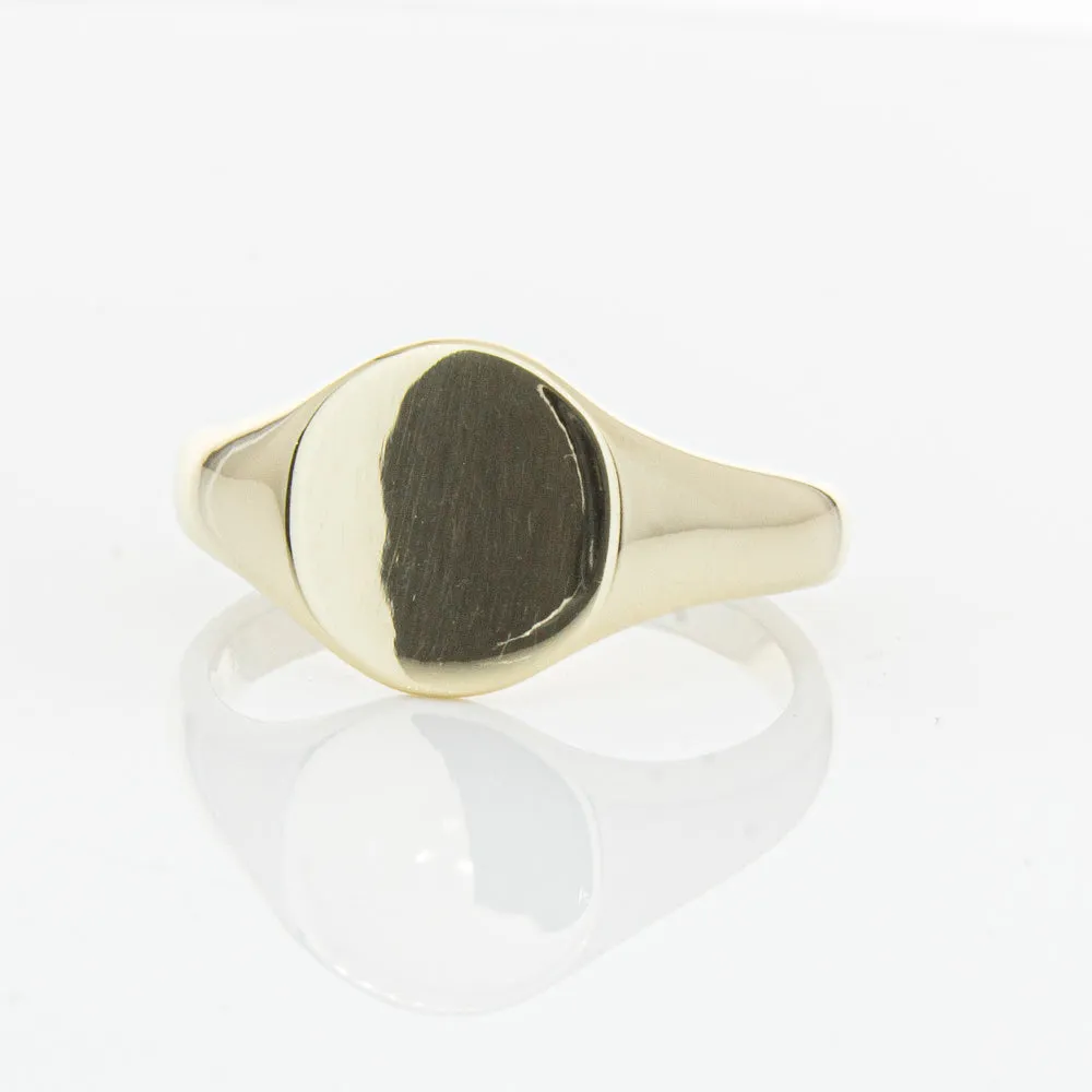 9ct Yellow Gold Classic Signet Ring