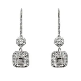 Aggie Asscher Halo Drop Earringd