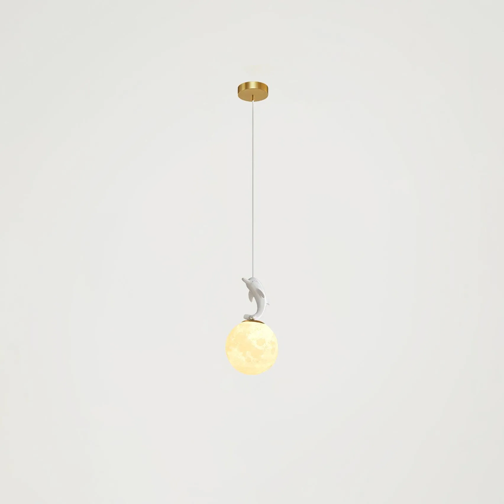 Animal And Moon Pendant Light