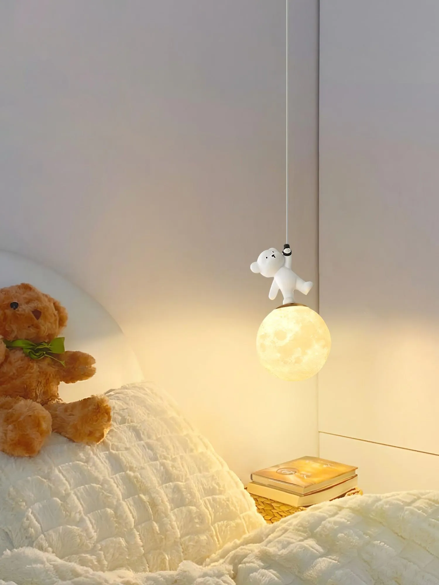 Animal And Moon Pendant Light