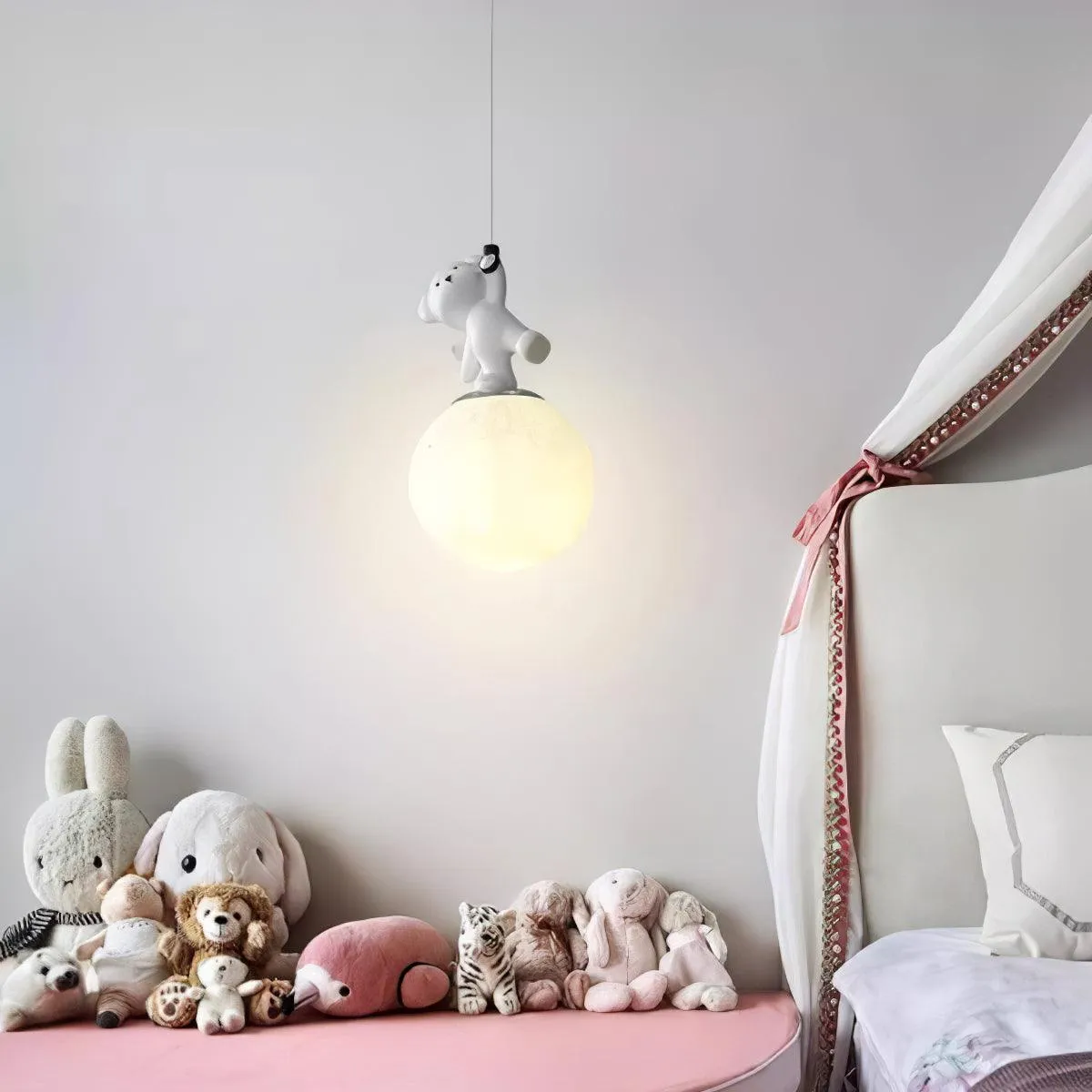 Animal And Moon Pendant Light