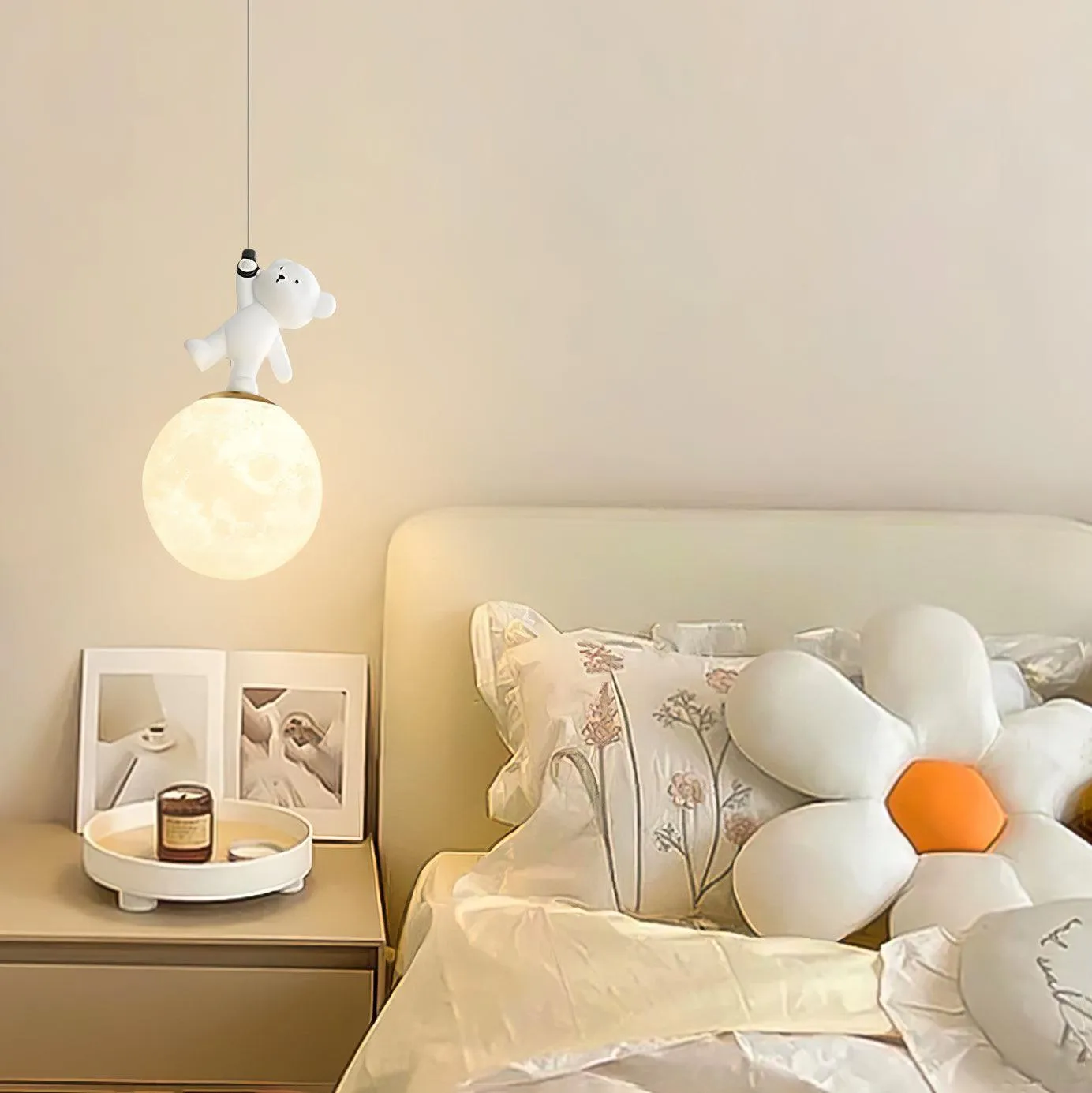 Animal And Moon Pendant Light