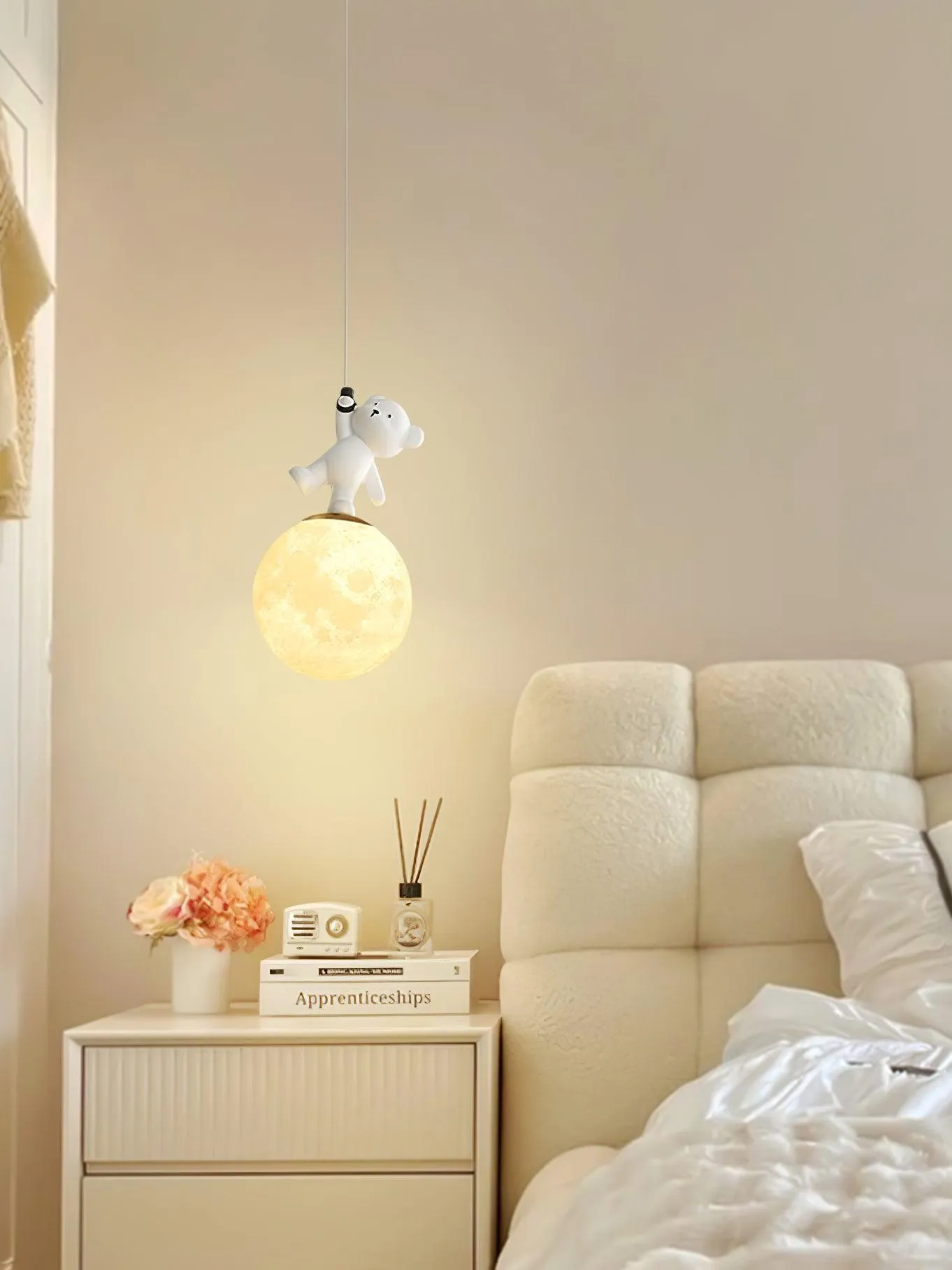 Animal And Moon Pendant Light