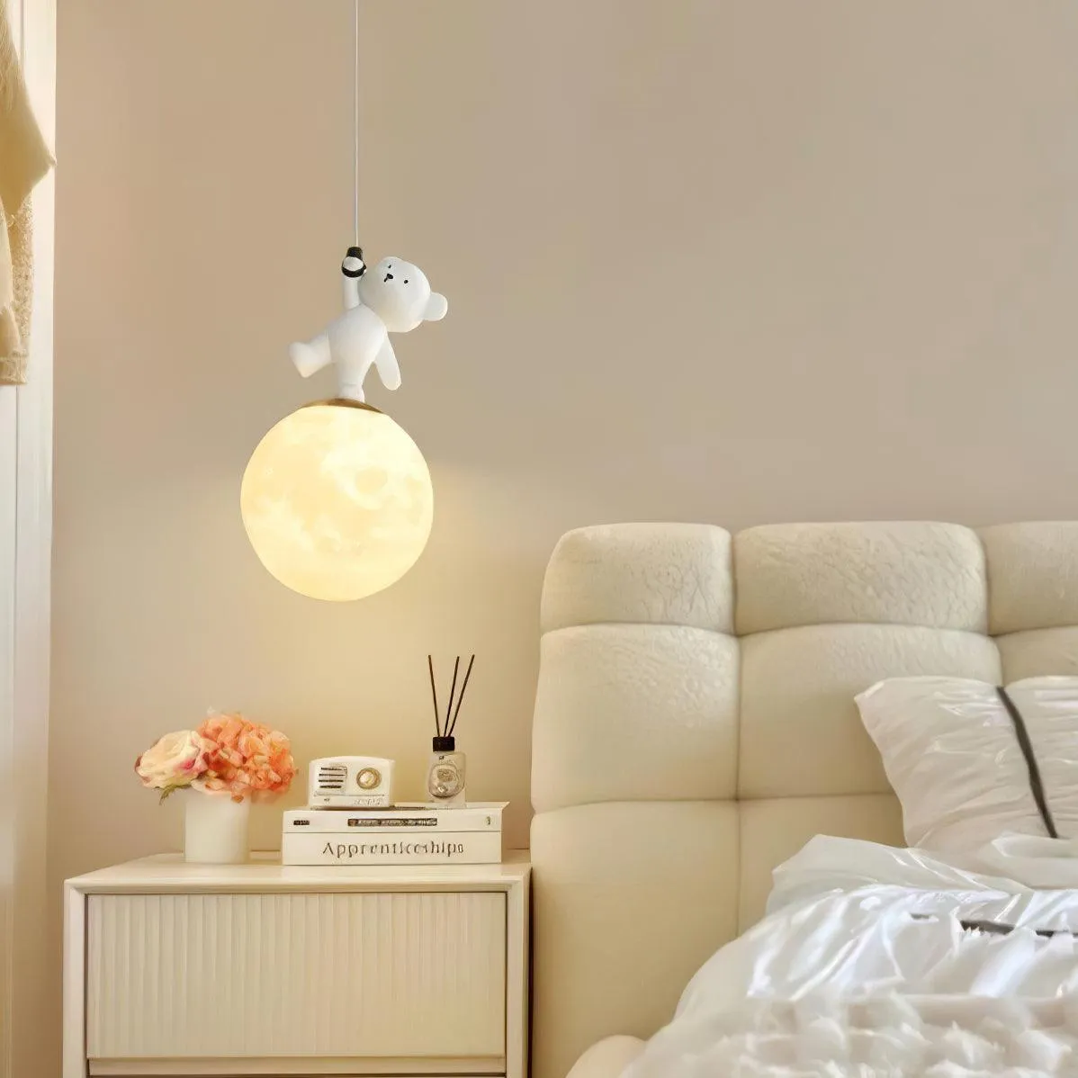 Animal And Moon Pendant Light