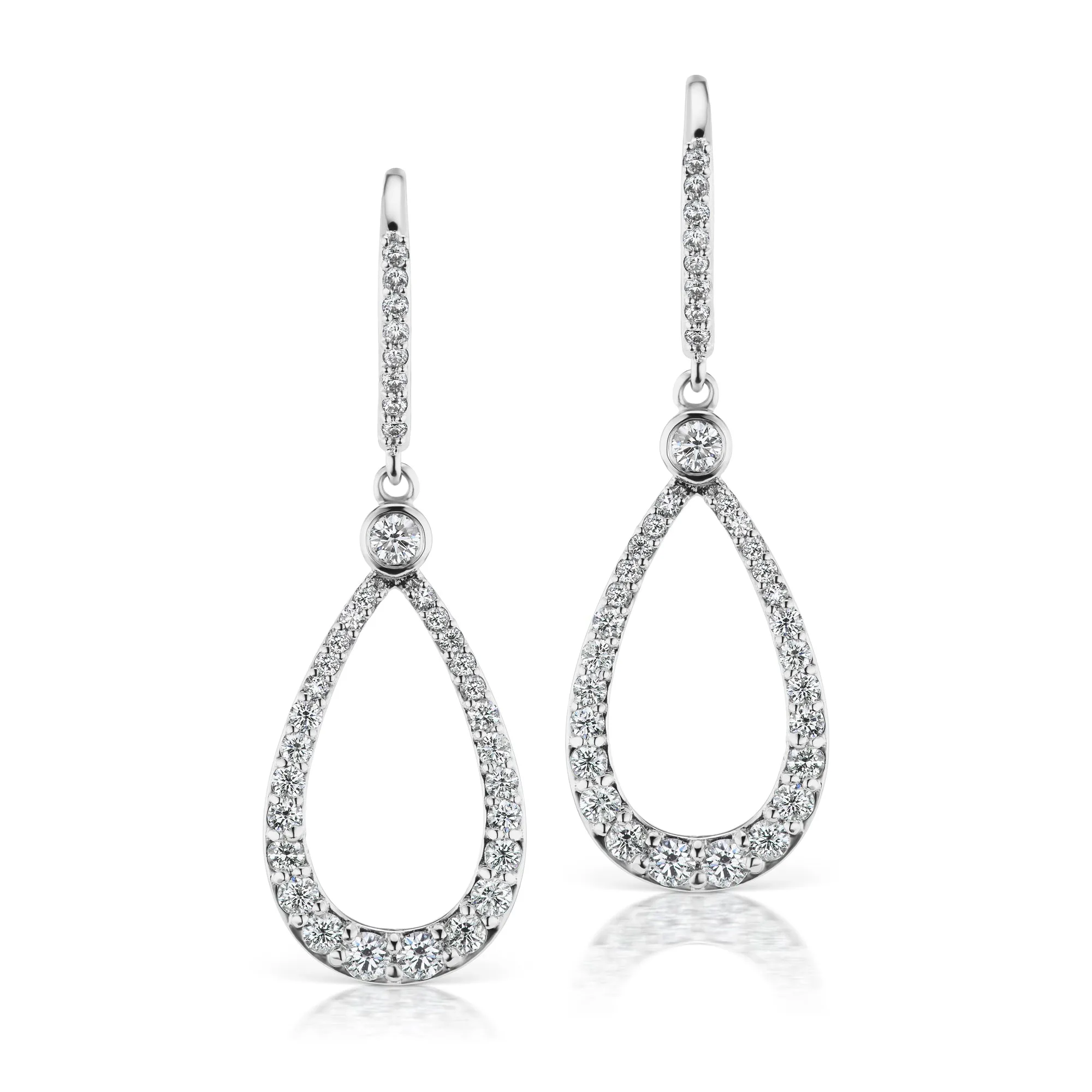 Barmakian Diamond Drop Earrings