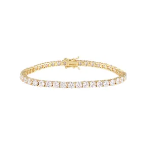 Bianc Tennis Bracelet Gold Large