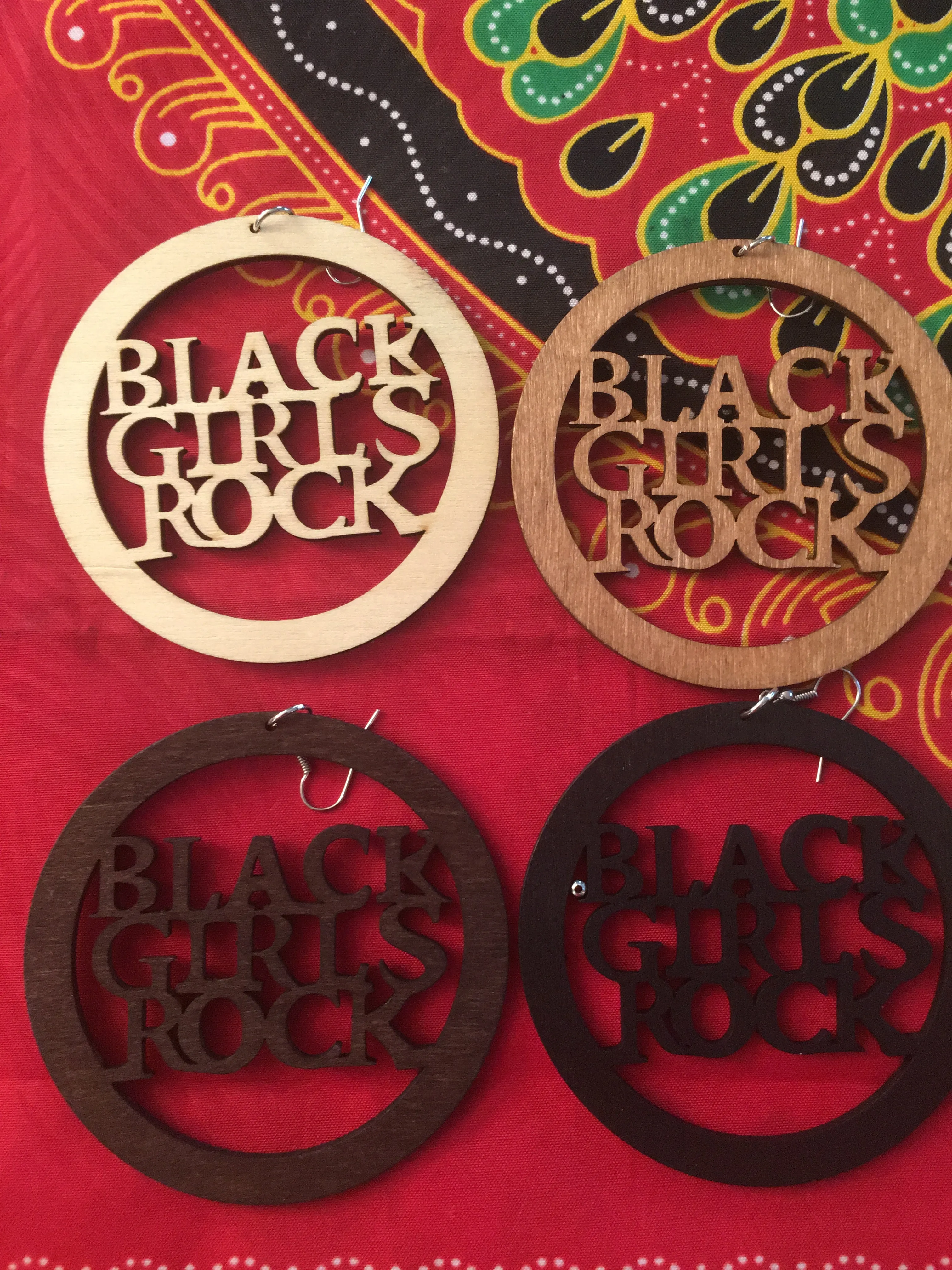 Black Girls Rock Earrings | natural hair accessories | Afrocentric jewelry