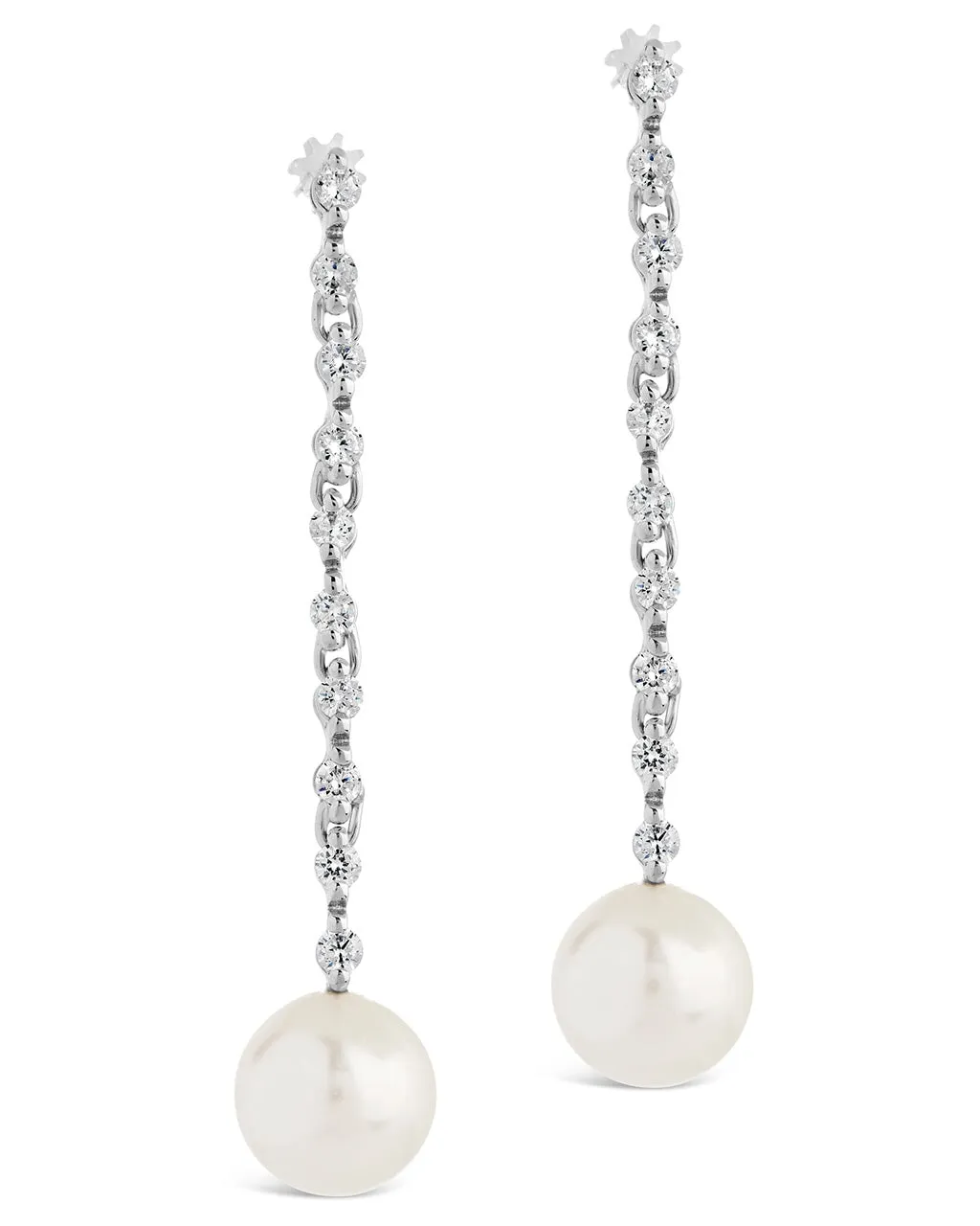 Blake Pearl Drop Stud Earrings