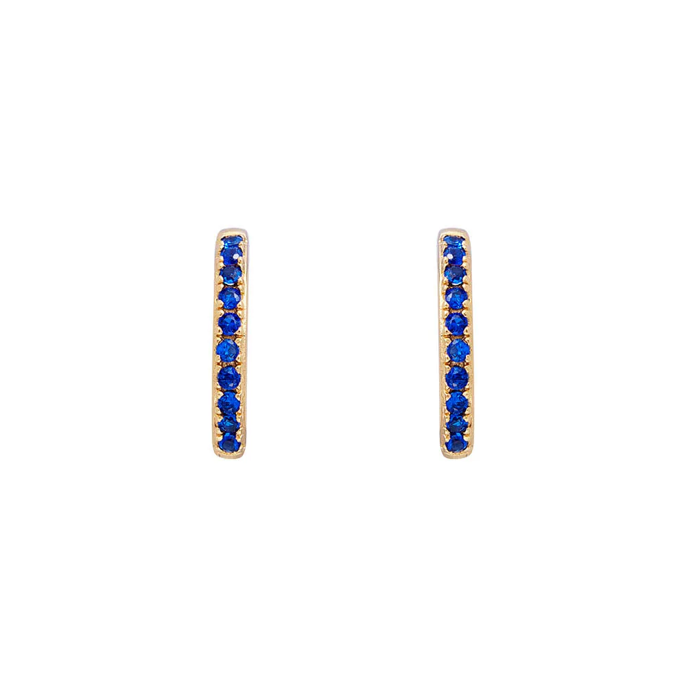 BLUE PAVE MIDI HOOPS