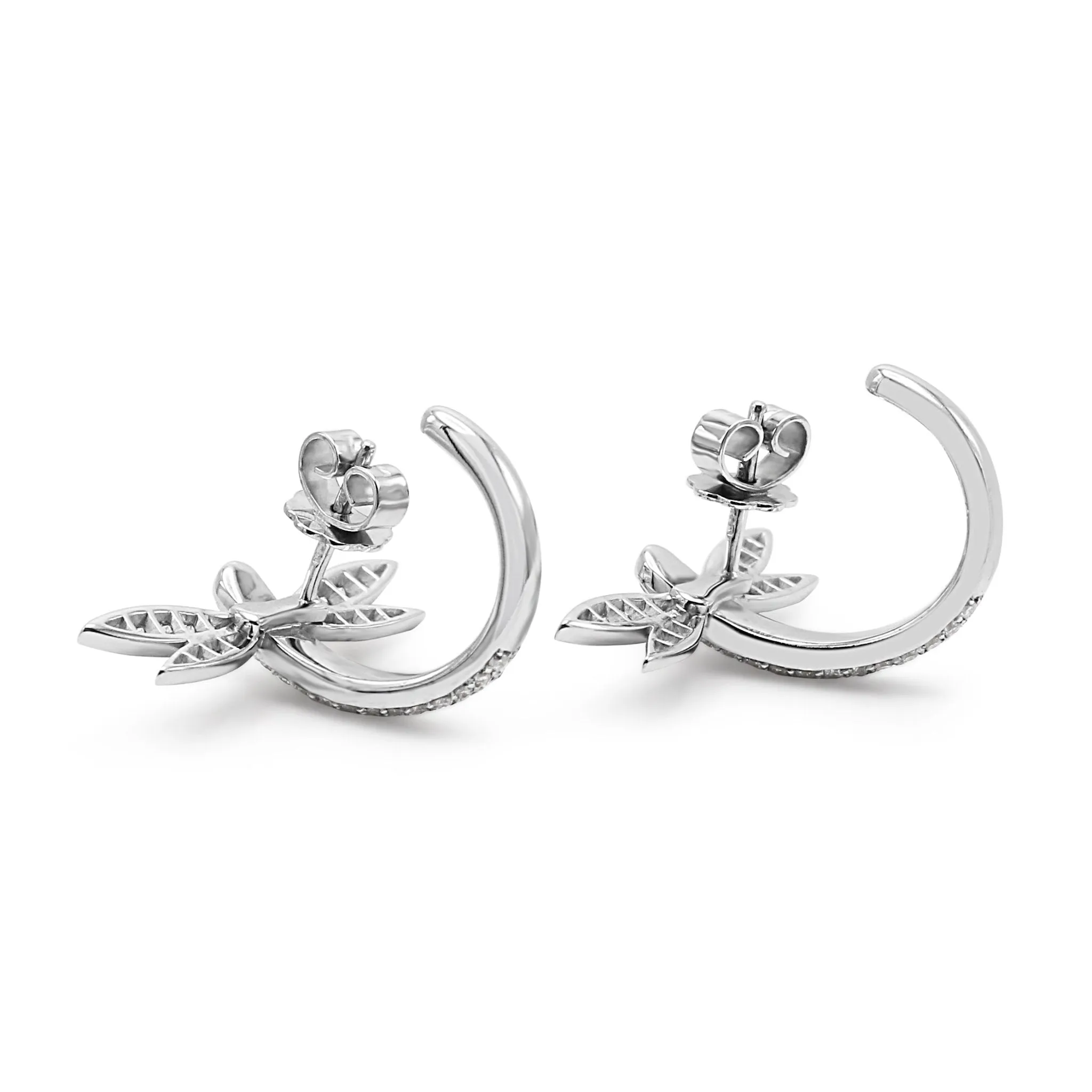 Boodles 18ct Diamond Dragonfly Earrings