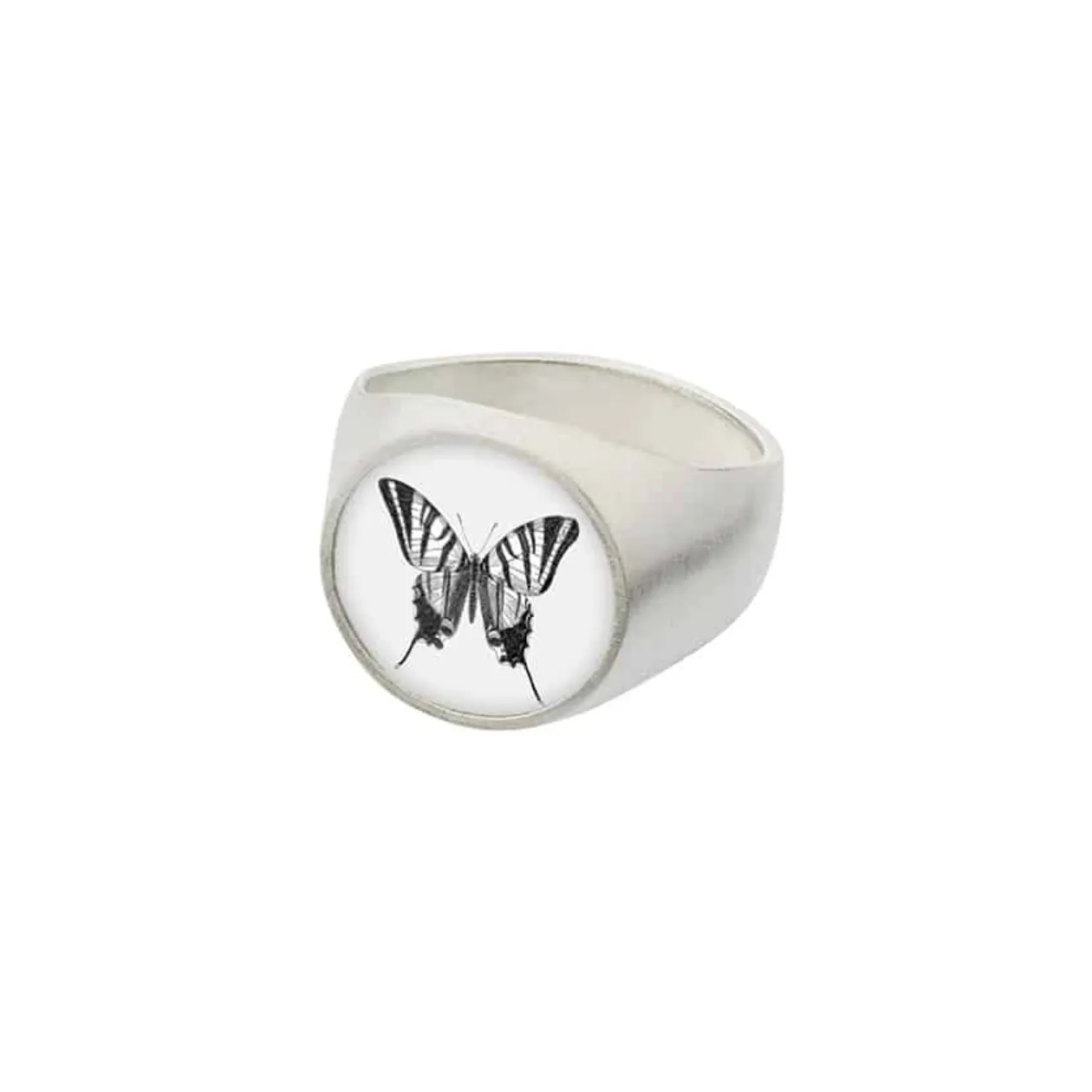 Butterfly Signet Ring