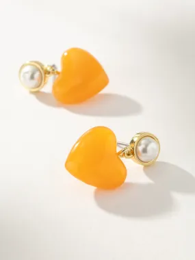 Candy Heart Earrings