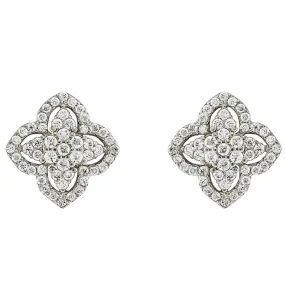 Cassie Clover Stud Earrings | 2ct