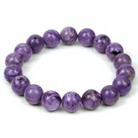 Charoite Stretch Bracelet 11mm