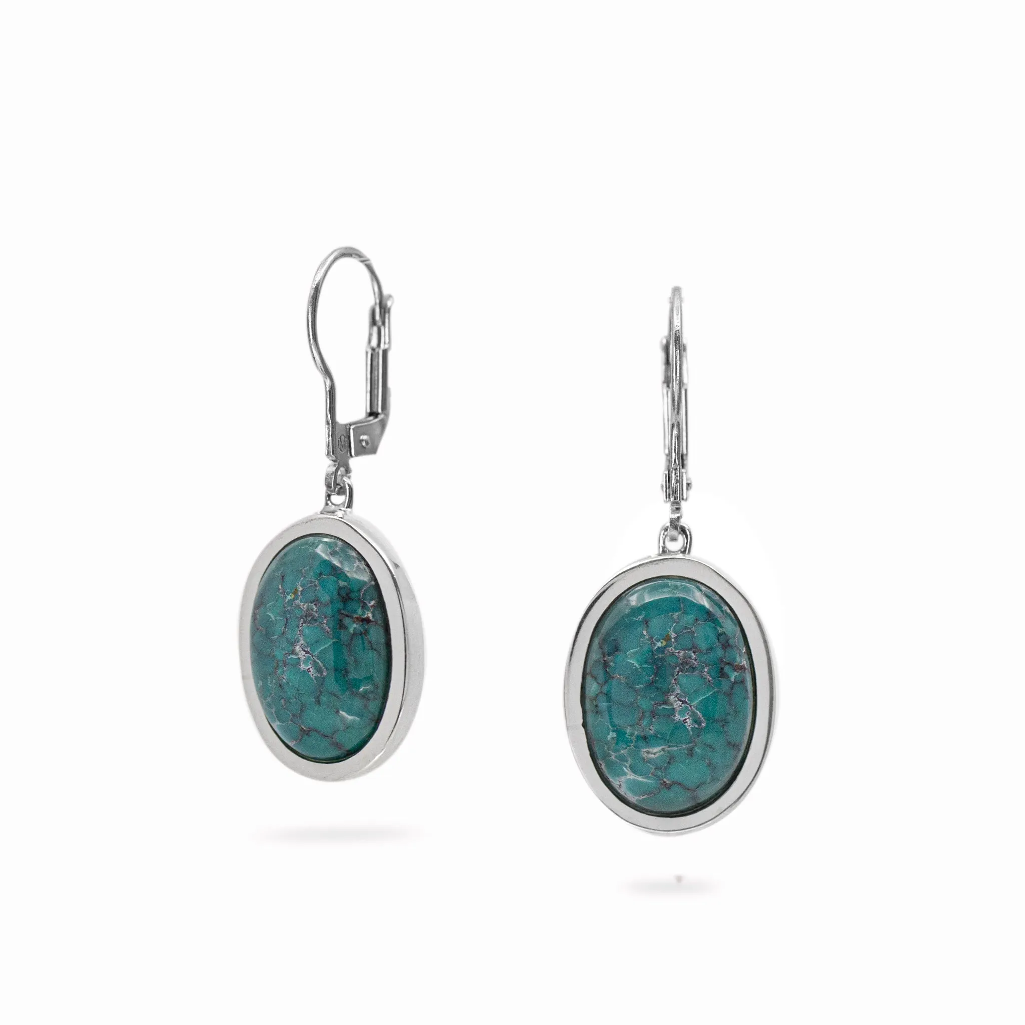 Chrysocolla Drop Earrings