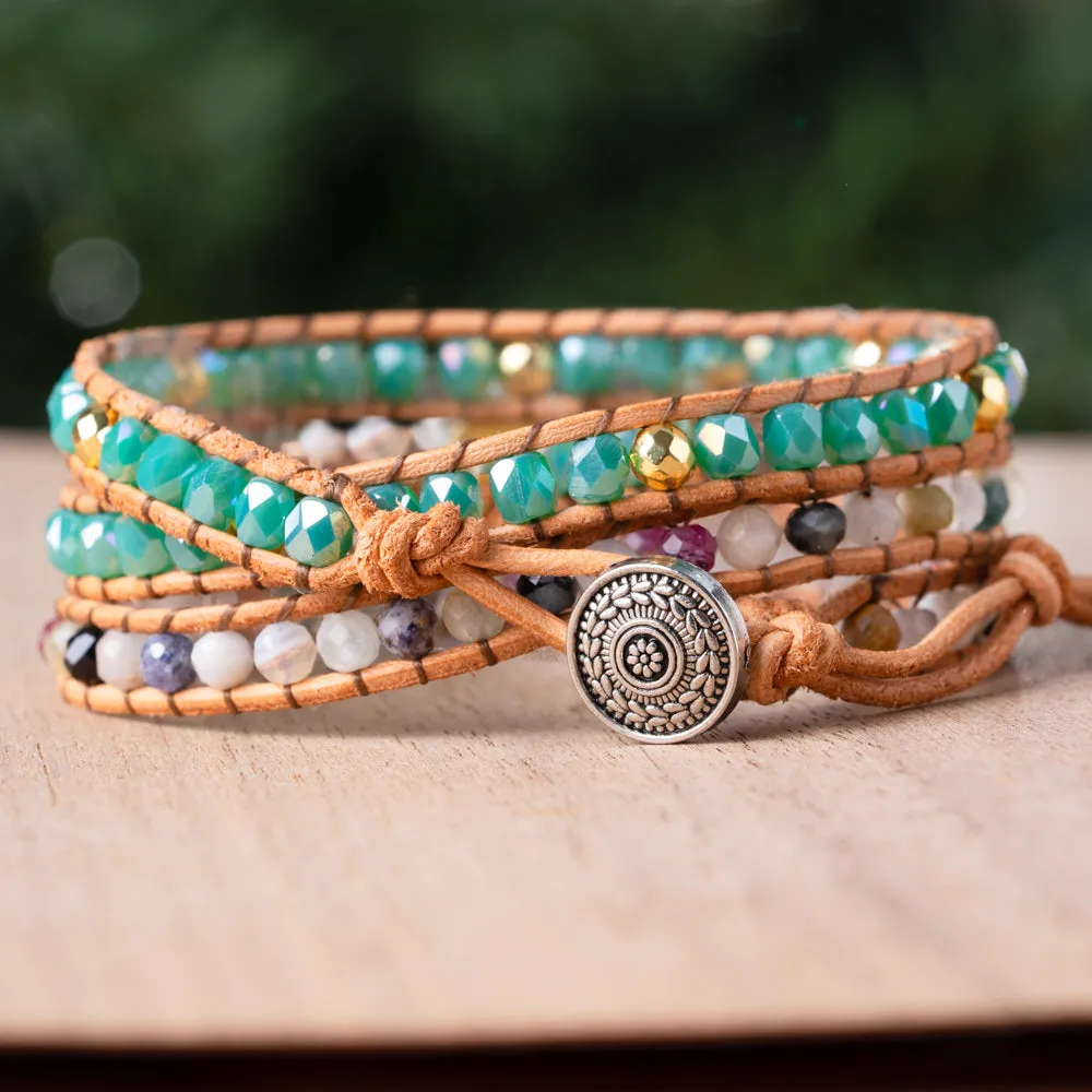 Circle of Life Triple Wrap Bracelet