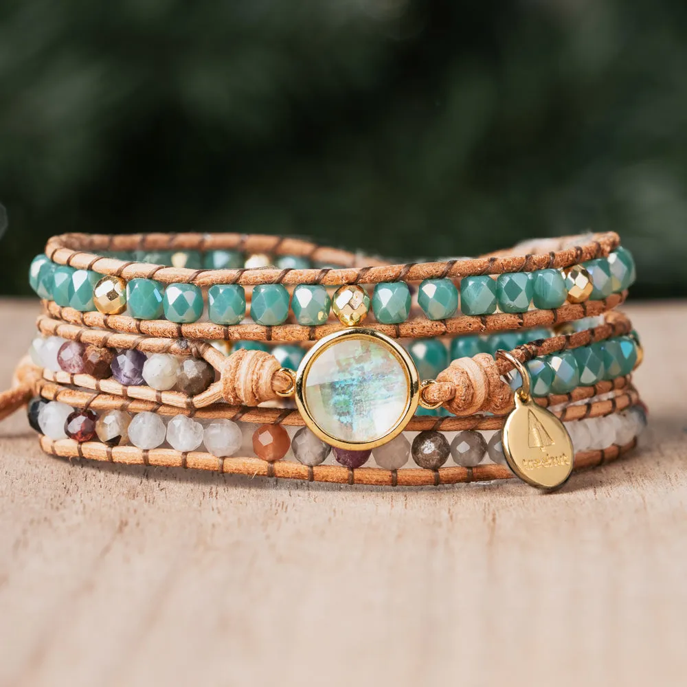 Circle of Life Triple Wrap Bracelet