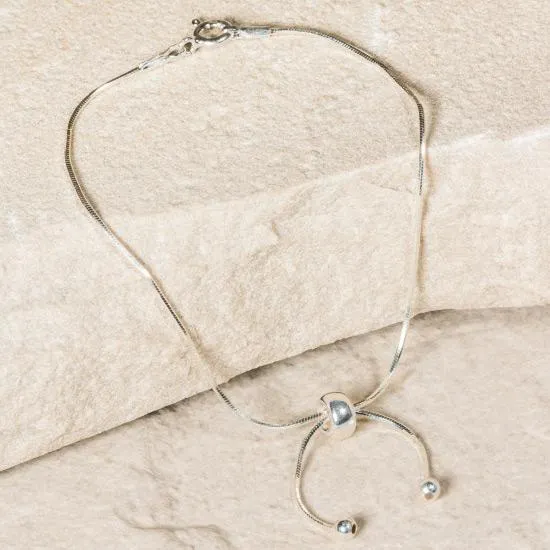 Contemporary 925 Sterling Silver Bracelet