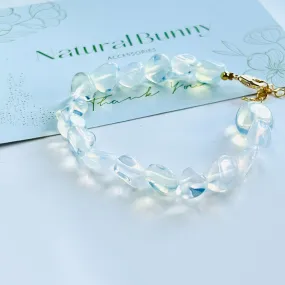 Crystal Opal Beaded Bracelet