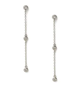 Dainty Crystal Drop Earrings