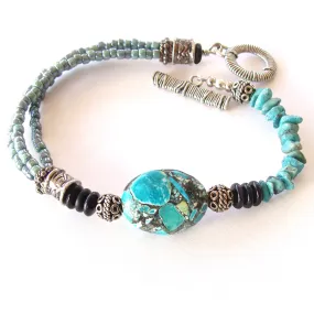 Deja: Boho Beaded Bracelet