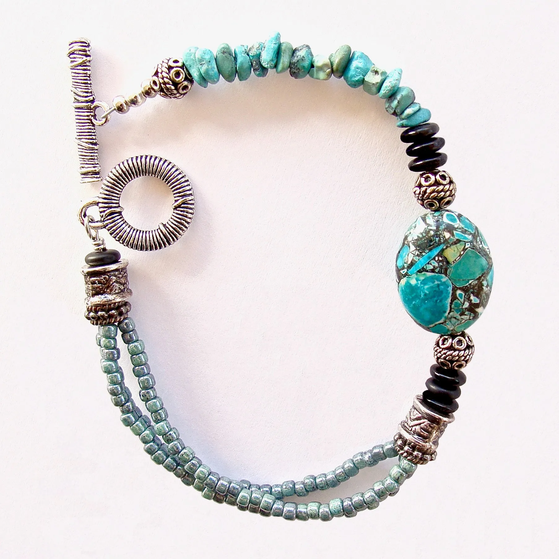 Deja: Boho Beaded Bracelet