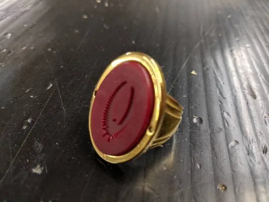 Duke Leto's signet ring from Dune 1984 replica