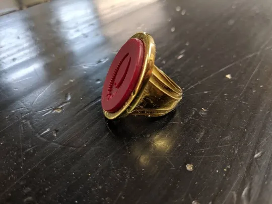 Duke Leto's signet ring from Dune 1984 replica