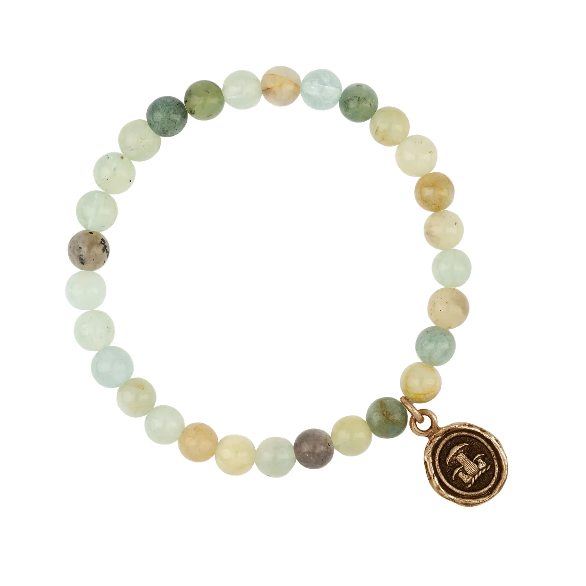 Earthy Appreciation Stone Stretch Bracelet