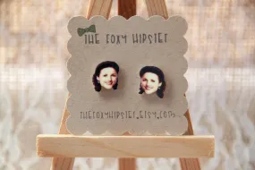 Elaine Benes Inspired Stud Earrings