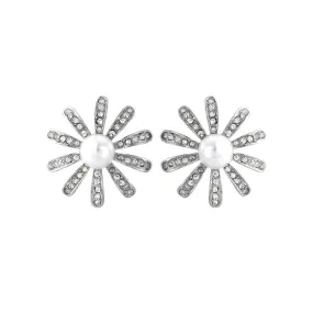 Enchanting Daisy Clip On Earrings