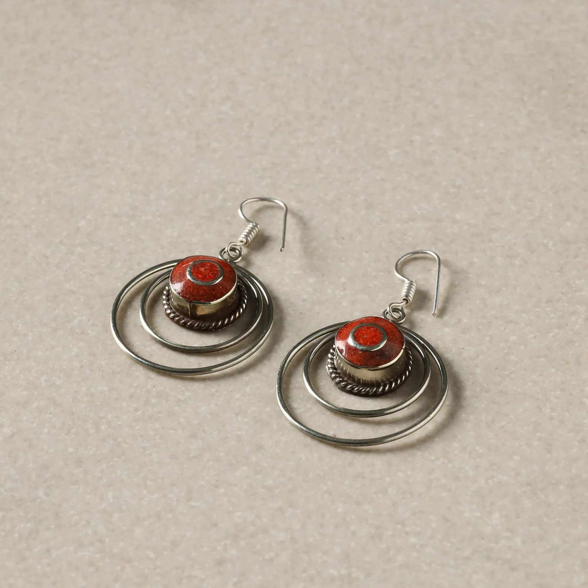 Ethnic Tribal Tibetan Earrings from Himalaya 22