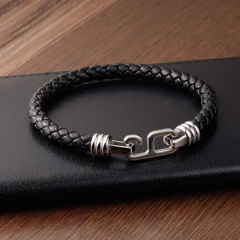 Fashion Personality Leather Bracelet Men