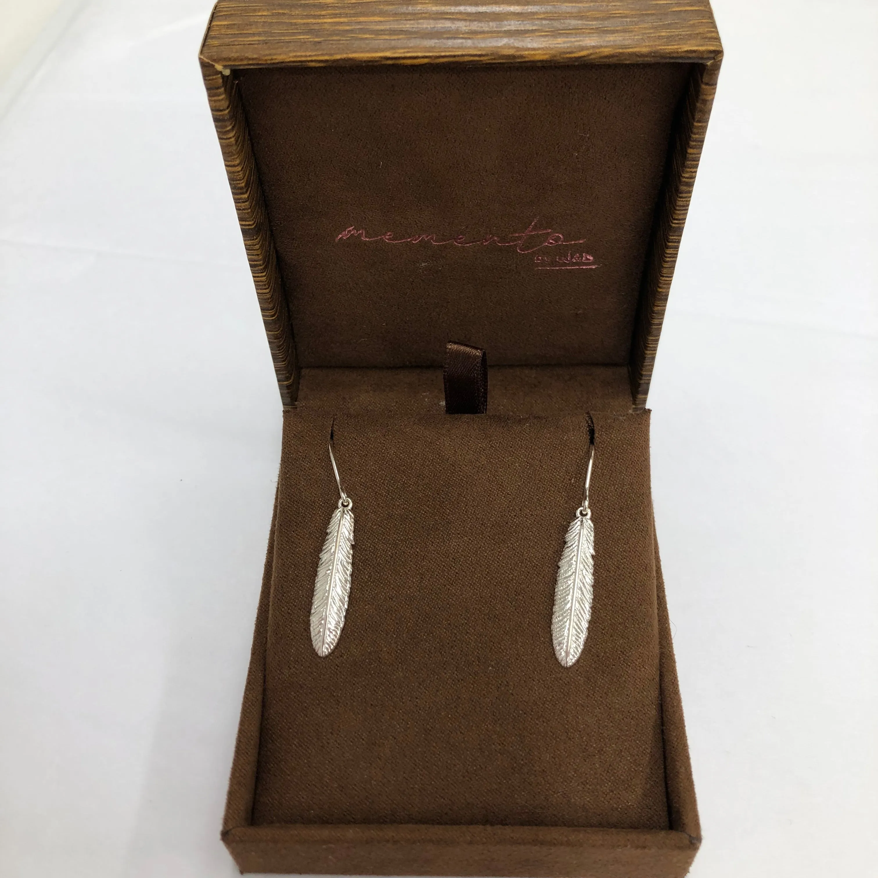 Feather Earrings - Sterling Silver